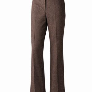 Harold's Elegant Brown Wide Leg Pants